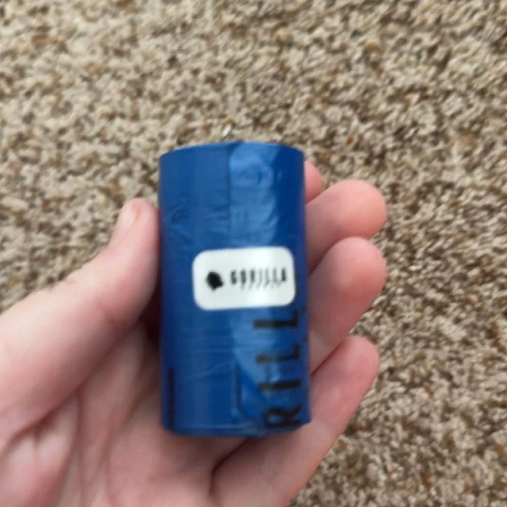 2 rolls of pet waste bags
